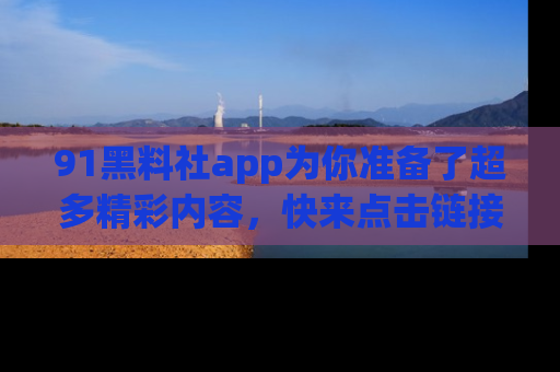 91黑料社app为你准备了超多精彩内容，快来点击链接一起探秘吧！