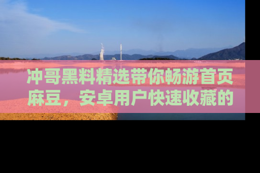 冲哥黑料精选带你畅游首页麻豆，安卓用户快速收藏的秘密武器！