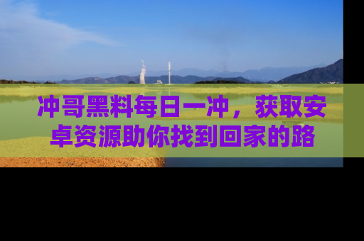 冲哥黑料每日一冲，获取安卓资源助你找到回家的路