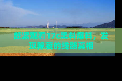 赶紧观看17c黑料爆料，发现隐藏的线路真相
