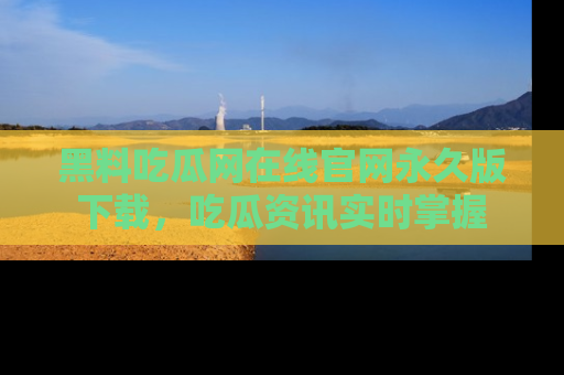 黑料吃瓜网在线官网永久版下载，吃瓜资讯实时掌握