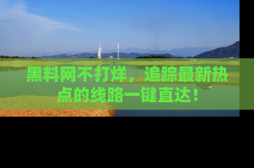 黑料网不打烊，追踪最新热点的线路一键直达！