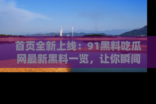 首页全新上线：91黑料吃瓜网最新黑料一览，让你瞬间掌握